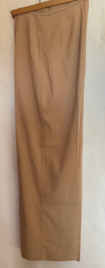 🔥-20%🔥 Pantalon Large Bershka Neuf avec étiquette Beige Camel T.42 – photo 8